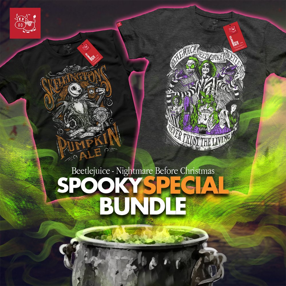 Spooky Season Special Bundle - Nissimoo Corporation - Vintage t-shirts - 90s fashion - retro style