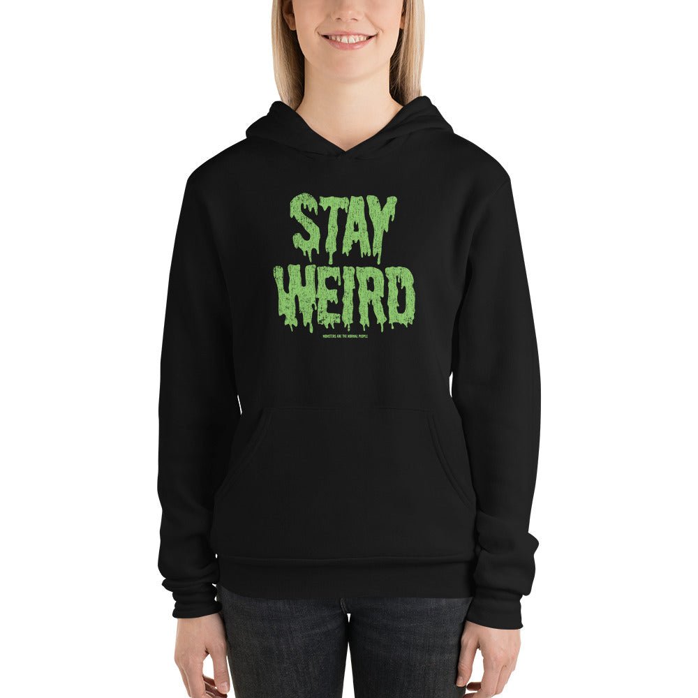 Stay Weird Unisex hoodie - Nissimoo Corporation - Vintage t-shirts - 90s fashion - retro style