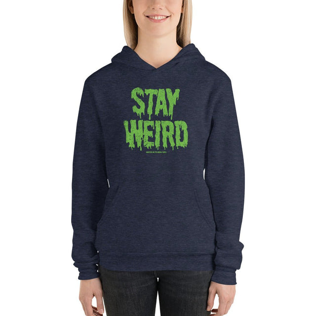 Stay Weird Unisex hoodie - Nissimoo Corporation - Vintage t-shirts - 90s fashion - retro style