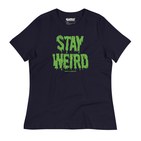 Stay Weird / Women's Relaxed T-Shirt - Nissimoo Corporation - Vintage t-shirts - 90s fashion - retro style