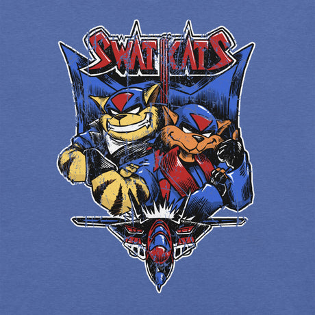 Swat Cats - Team Up! / Unisex T-shirt - Nissimoo Corporation - Vintage t-shirts - 90s fashion - retro style