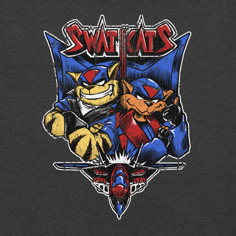 Swat Cats - Team Up! / Unisex T-shirt - Nissimoo Corporation - Vintage t-shirts - 90s fashion - retro style