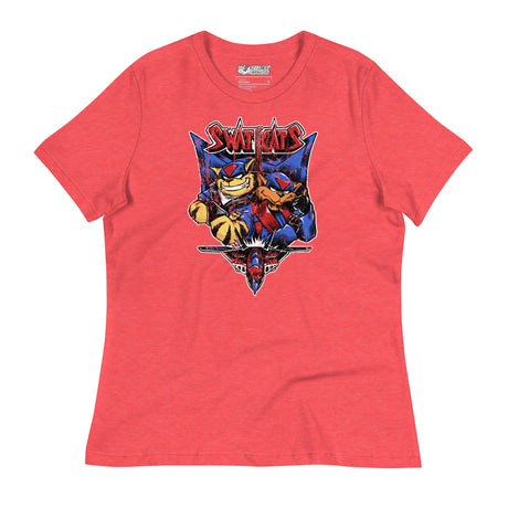 Swat Cats - Team Up! / Women's Relaxed T-Shirt - Nissimoo Corporation - Vintage t-shirts - 90s fashion - retro style