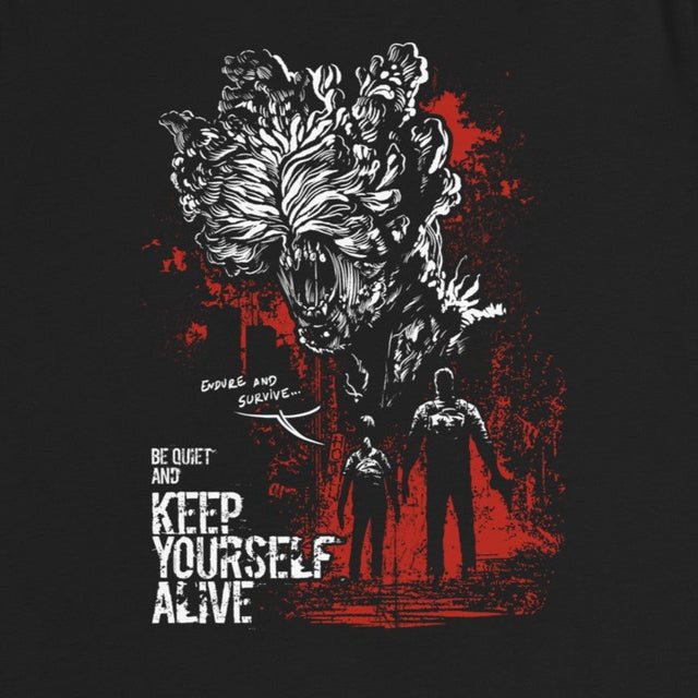 The Last of Us - Keep Yourself Alive Women's Relaxed T-Shirt Nissimoo Corporation Vintage t-shirts  90s fashion - retro style