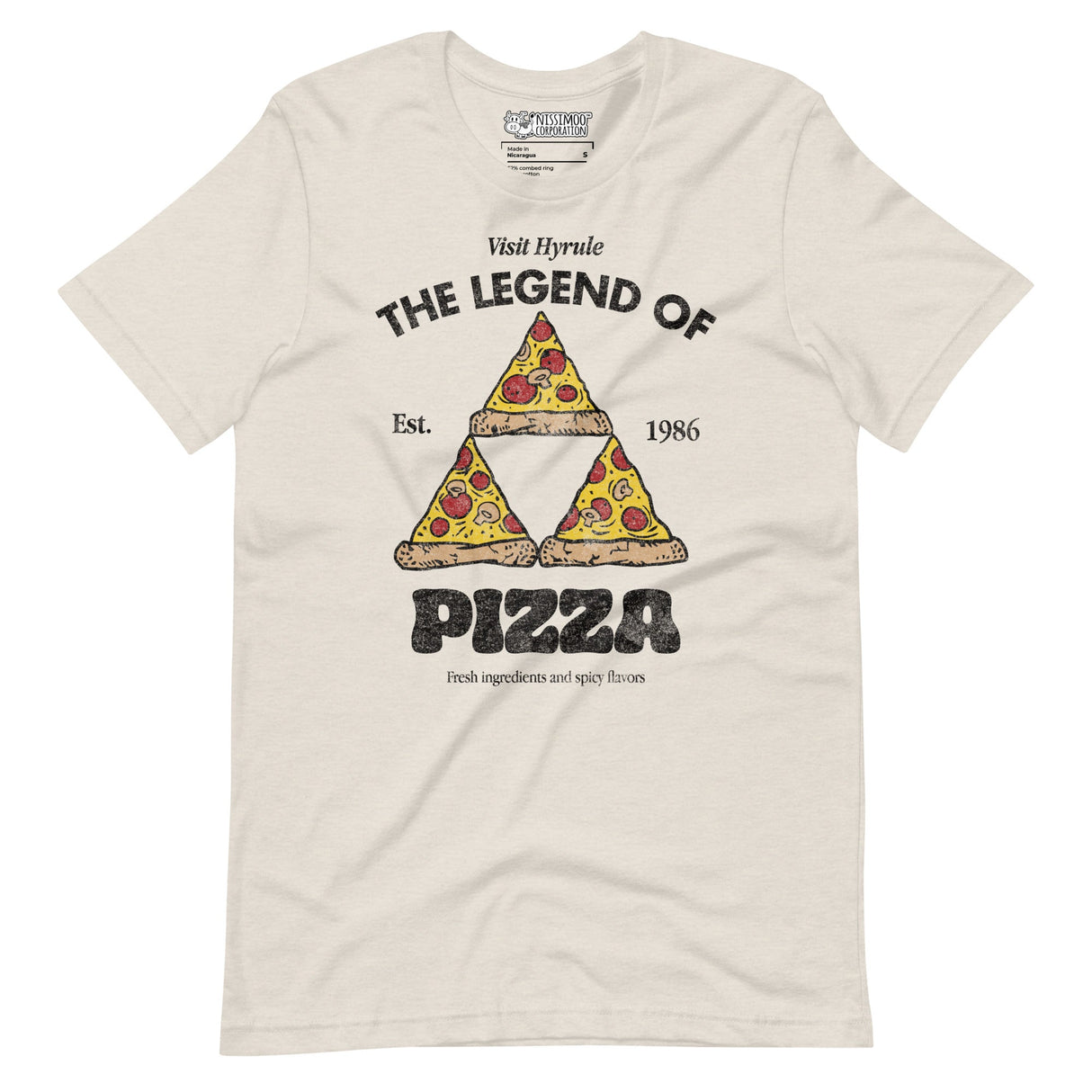 The Legend of Pizza / Unisex t-shirt - Nissimoo Corporation - Vintage t-shirts - 90s fashion - retro style