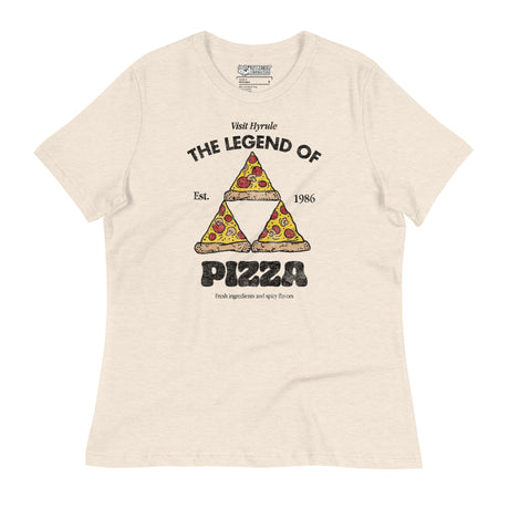 The Legend of Pizza / Women's Relaxed T-Shirt - Nissimoo Corporation - Vintage t-shirts - 90s fashion - retro style