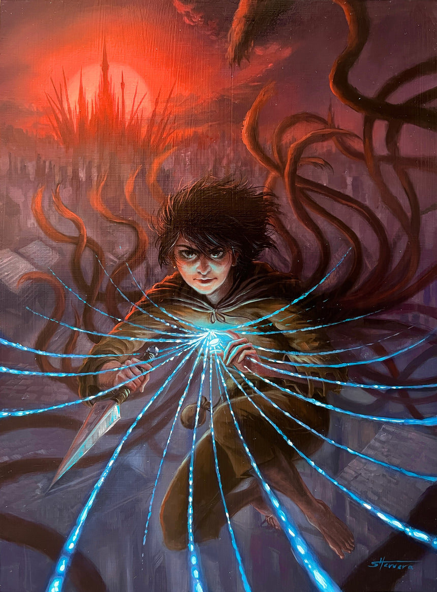 Mistborn - Vin | Óleo Original