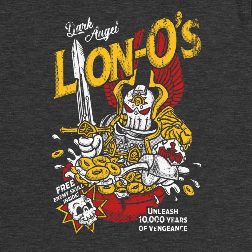 Warhammer 40k - Lion - O's / Women's Relaxed T-Shirt - Nissimoo Corporation - Vintage t-shirts - 90s fashion - retro style