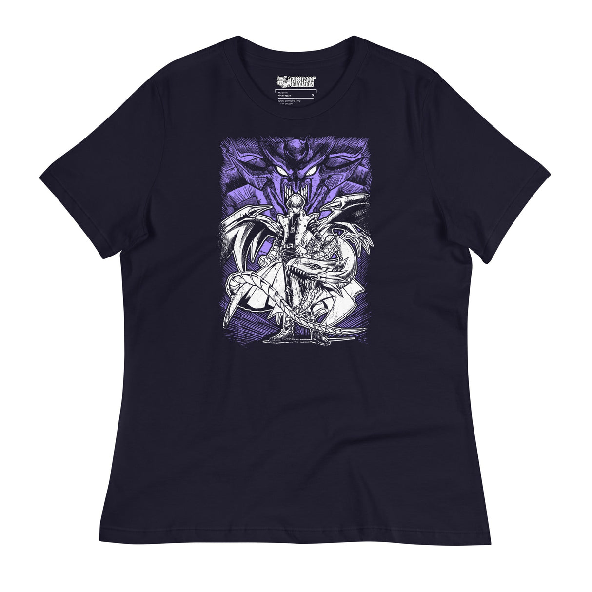 YuGiOh! - Kaiba Power / Women's Relaxed T-Shirt - Nissimoo Corporation - Vintage t-shirts - 90s fashion - retro style